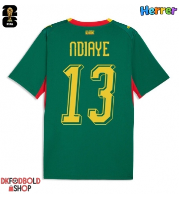 Senegal Iliman Ndiaye #13 Udebanetrøje VM 2026 Kort ærmer